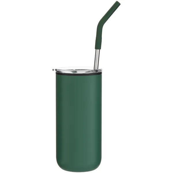 16 oz Ryder Stainless Travel Tumbler with Straw - 16 oz Ryder Stainless Travel Tumbler with Straw - Image 56 of 69