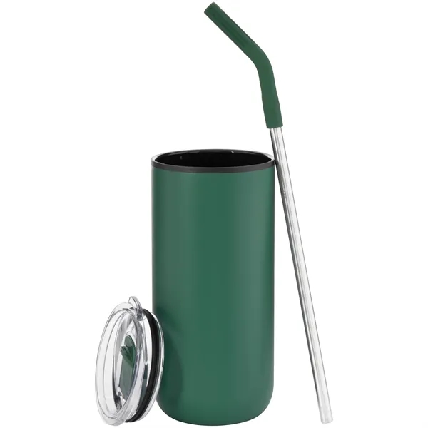 16 oz Ryder Stainless Travel Tumbler with Straw - 16 oz Ryder Stainless Travel Tumbler with Straw - Image 58 of 69