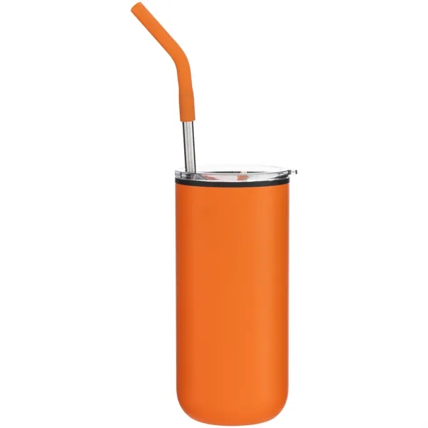 16 oz Ryder Stainless Travel Tumbler with Straw - 16 oz Ryder Stainless Travel Tumbler with Straw - Image 62 of 69
