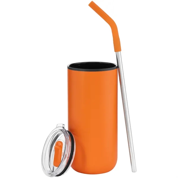 16 oz Ryder Stainless Travel Tumbler with Straw - 16 oz Ryder Stainless Travel Tumbler with Straw - Image 66 of 69