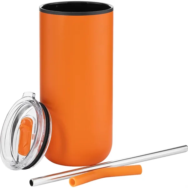 16 oz Ryder Stainless Travel Tumbler with Straw - 16 oz Ryder Stainless Travel Tumbler with Straw - Image 67 of 69