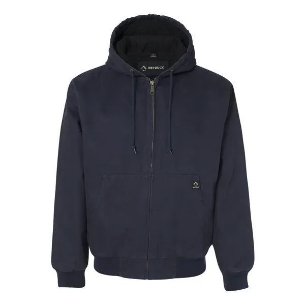DRI DUCK Men's Tall Cheyenne Boulder Cloth™ Hooded Jacket... - DRI DUCK Men's Tall Cheyenne Boulder Cloth™ Hooded Jacket... - Image 9 of 14