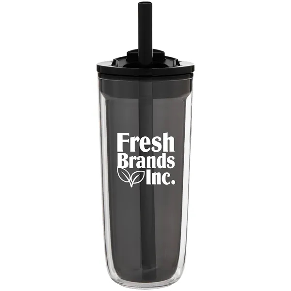 16 oz Simone Acrylic Travel Tumbler with Wide Straw - 16 oz Simone Acrylic Travel Tumbler with Wide Straw - Image 4 of 59