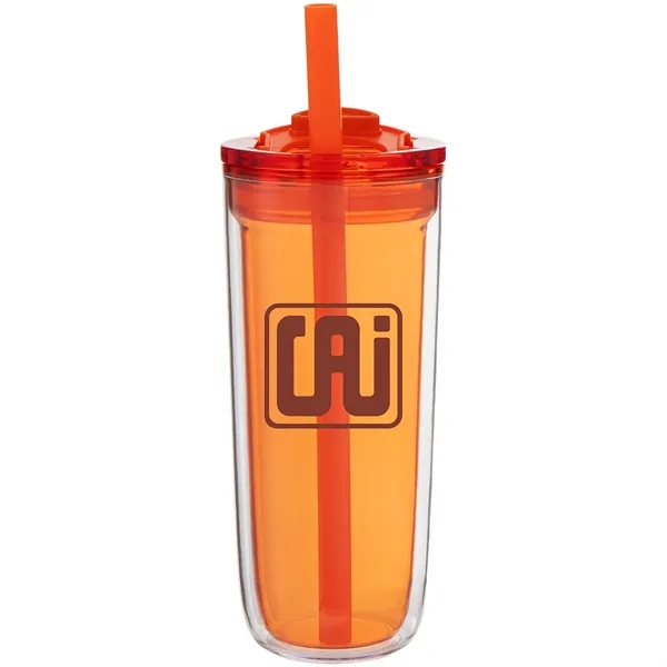 16 oz Simone Acrylic Travel Tumbler with Wide Straw - 16 oz Simone Acrylic Travel Tumbler with Wide Straw - Image 5 of 59