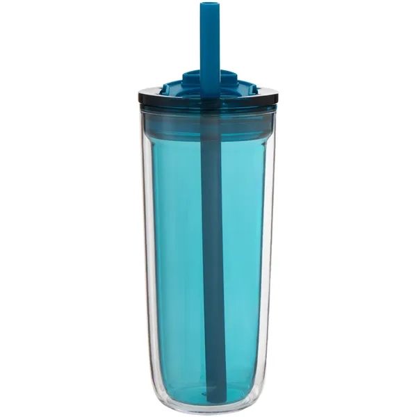 16 oz Simone Acrylic Travel Tumbler with Wide Straw - 16 oz Simone Acrylic Travel Tumbler with Wide Straw - Image 6 of 59