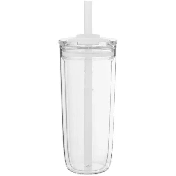 16 oz Simone Acrylic Travel Tumbler with Wide Straw - 16 oz Simone Acrylic Travel Tumbler with Wide Straw - Image 21 of 59