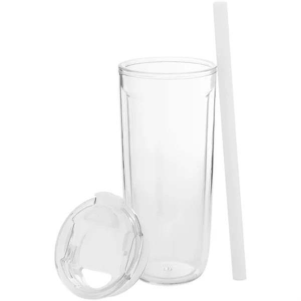 16 oz Simone Acrylic Travel Tumbler with Wide Straw - 16 oz Simone Acrylic Travel Tumbler with Wide Straw - Image 25 of 59