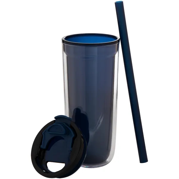 16 oz Simone Acrylic Travel Tumbler with Wide Straw - 16 oz Simone Acrylic Travel Tumbler with Wide Straw - Image 33 of 59