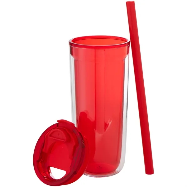 16 oz Simone Acrylic Travel Tumbler with Wide Straw - 16 oz Simone Acrylic Travel Tumbler with Wide Straw - Image 41 of 59