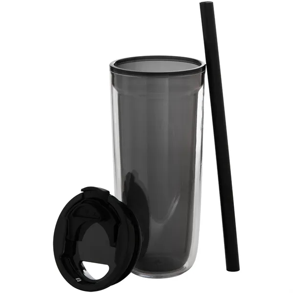 16 oz Simone Acrylic Travel Tumbler with Wide Straw - 16 oz Simone Acrylic Travel Tumbler with Wide Straw - Image 49 of 59
