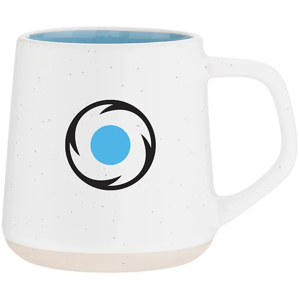 12 oz Woden Ceramic Coffee Mug