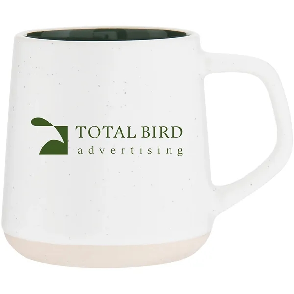 12 oz Woden Ceramic Coffee Mug