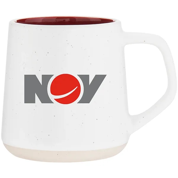 12 oz Woden Ceramic Coffee Mug