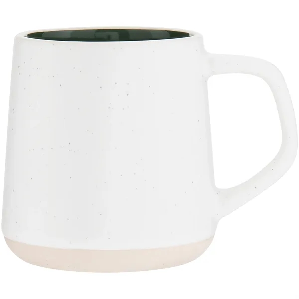 12 oz Woden Ceramic Coffee Mug