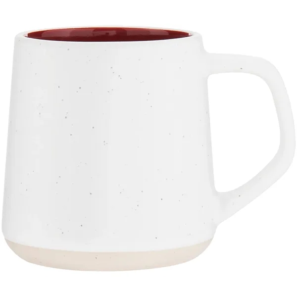 12 oz Woden Ceramic Coffee Mug