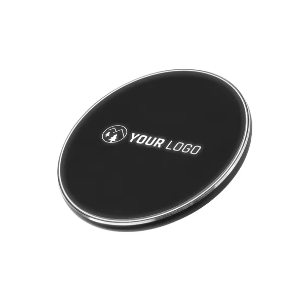 LED Light Up Wireless Charging Pad - LED Light Up Wireless Charging Pad - Image 3 of 4