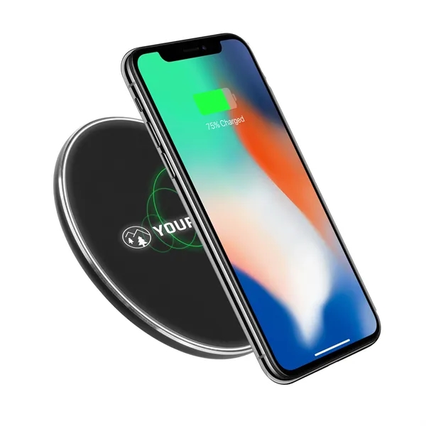 LED Light Up Wireless Charging Pad - LED Light Up Wireless Charging Pad - Image 0 of 4
