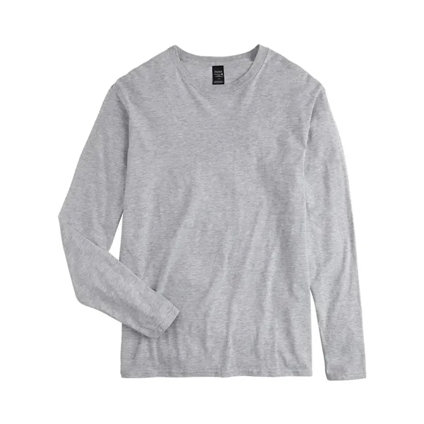 Hanes Unisex Perfect-T Long Sleeve T-Shirt - Hanes Unisex Perfect-T Long Sleeve T-Shirt - Image 5 of 7