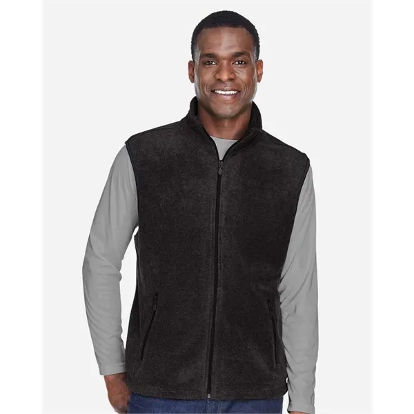 Harriton Unisex Fleece Full-Zip Vest - Harriton Unisex Fleece Full-Zip Vest - Image 0 of 16