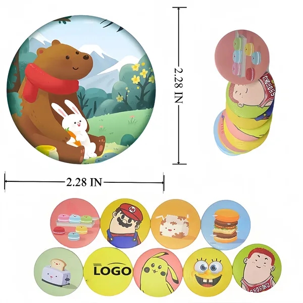 Creative Cultural Magnet Stickers For Refrigerator - Creative Cultural Magnet Stickers For Refrigerator - Image 1 of 5