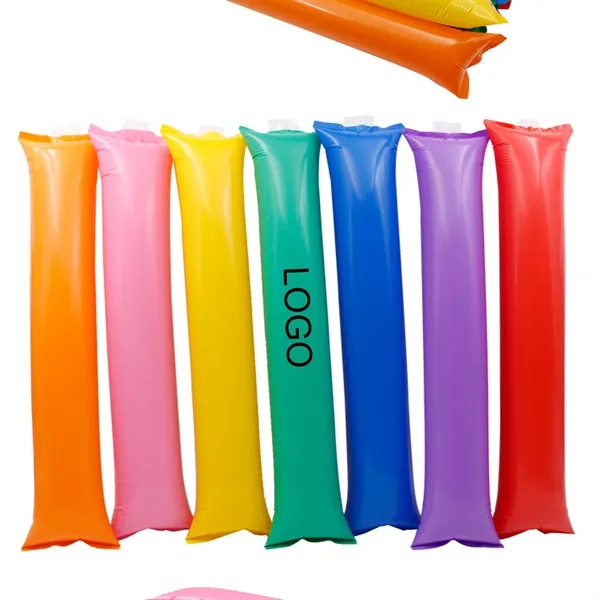 Logo Printed Thunderbolt Sticks - Multicolor Inflatable - Logo Printed Thunderbolt Sticks - Multicolor Inflatable - Image 2 of 6