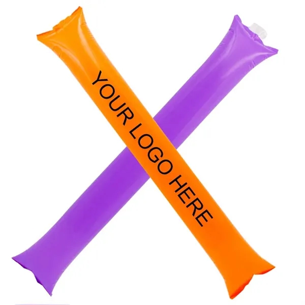 Logo Printed Thunderbolt Sticks - Multicolor Inflatable - Logo Printed Thunderbolt Sticks - Multicolor Inflatable - Image 4 of 6