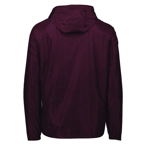 Holloway Men's Range Hooded Packable Quarter-Zip Jacket - Holloway Men's Range Hooded Packable Quarter-Zip Jacket - Image 6 of 14
