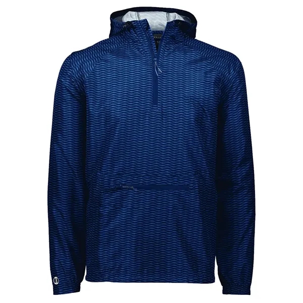 Holloway Men's Range Hooded Packable Quarter-Zip Jacket - Holloway Men's Range Hooded Packable Quarter-Zip Jacket - Image 7 of 14