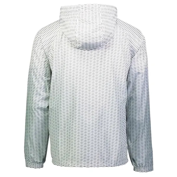 Holloway Men's Range Hooded Packable Quarter-Zip Jacket - Holloway Men's Range Hooded Packable Quarter-Zip Jacket - Image 14 of 14