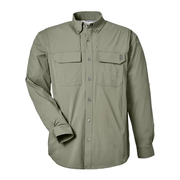 HUK Men's Creekbed Pocket Fishing Shirt - HUK Men's Creekbed Pocket Fishing Shirt - Image 3 of 10