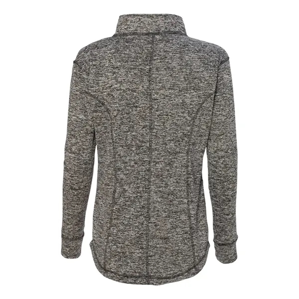 J. America Women's Cosmic Fleece Quarter-Zip Pullover - J. America Women's Cosmic Fleece Quarter-Zip Pullover - Image 4 of 25