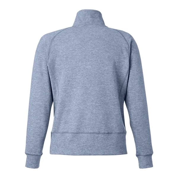 J. America Women's Electric Fleece Quarter-Zip Sweatshirt - J. America Women's Electric Fleece Quarter-Zip Sweatshirt - Image 4 of 8