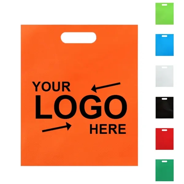 Customized Colorful Non Woven Flat Mouth Tote Bag - Customized Colorful Non Woven Flat Mouth Tote Bag - Image 0 of 8