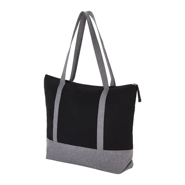 Repose 10oz Recycled Cotton Zippered Tote - Repose 10oz Recycled Cotton Zippered Tote - Image 1 of 14