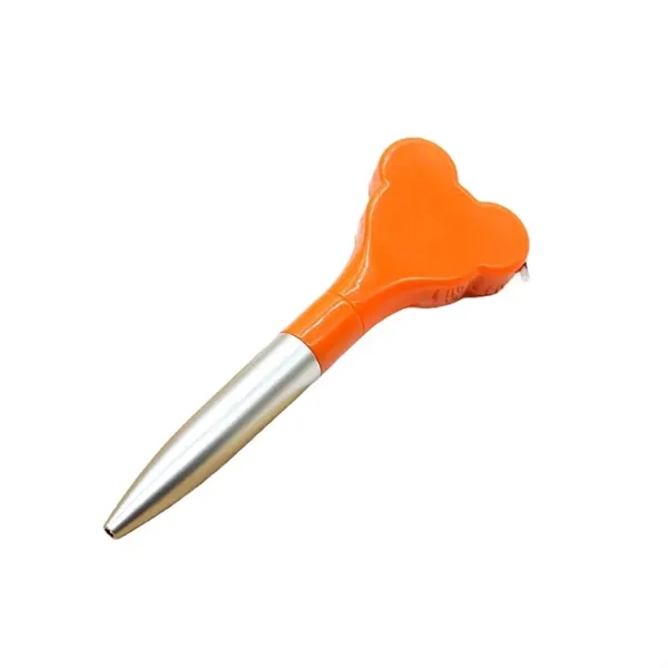 Colorful Heart Shaped Measuring Tape Ballpoint Pen - Colorful Heart Shaped Measuring Tape Ballpoint Pen - Image 3 of 6
