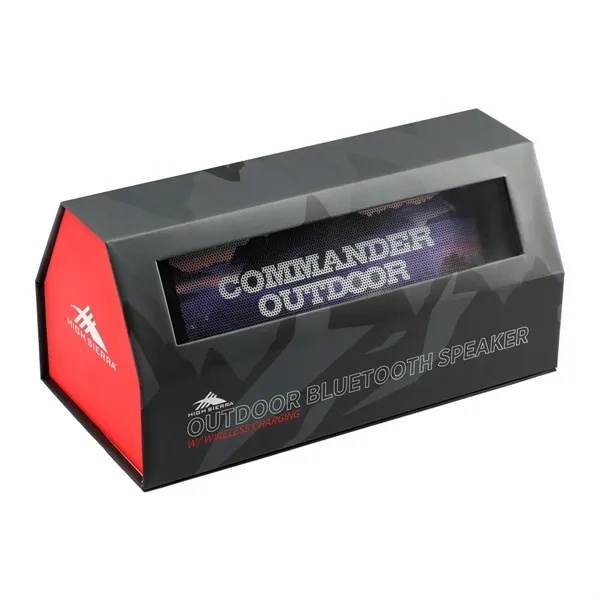 High Sierra Outdoor Speaker & Wireless PowerBank - High Sierra Outdoor Speaker & Wireless PowerBank - Image 2 of 11