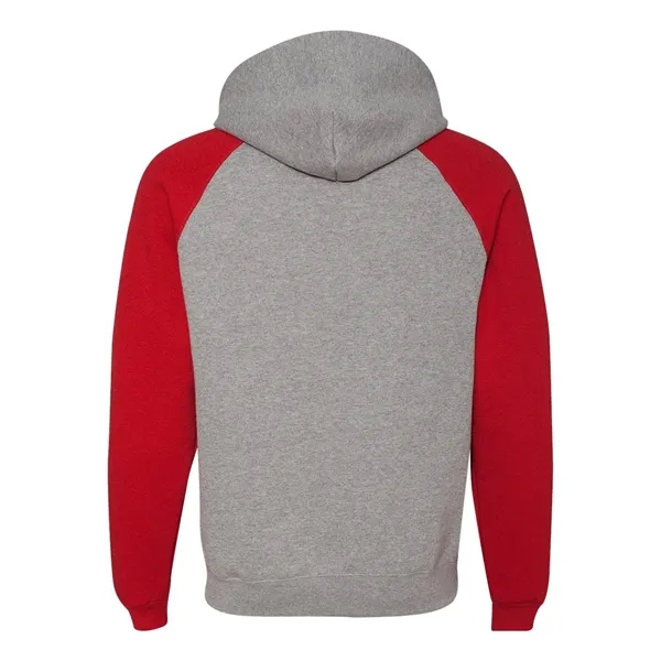 JERZEES Unisex Nublend® Colorblocked Raglan Hooded Sweats... - JERZEES Unisex Nublend® Colorblocked Raglan Hooded Sweats... - Image 12 of 12