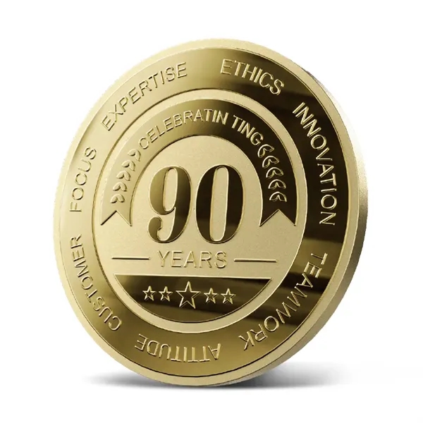 1.25"-3"Custom 2D Die Struck Mint Coins - 1.25"-3"Custom 2D Die Struck Mint Coins - Image 2 of 10