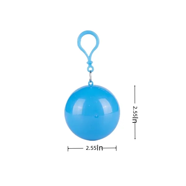 Portable keychain-style emergency raincoat - Portable keychain-style emergency raincoat - Image 4 of 4