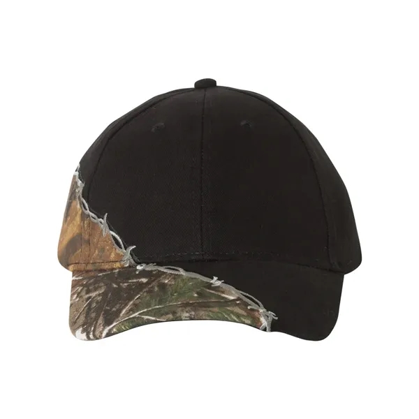 Kati Licensed Camo with Barbed Wire Embroidery Cap - Kati Licensed Camo with Barbed Wire Embroidery Cap - Image 3 of 8