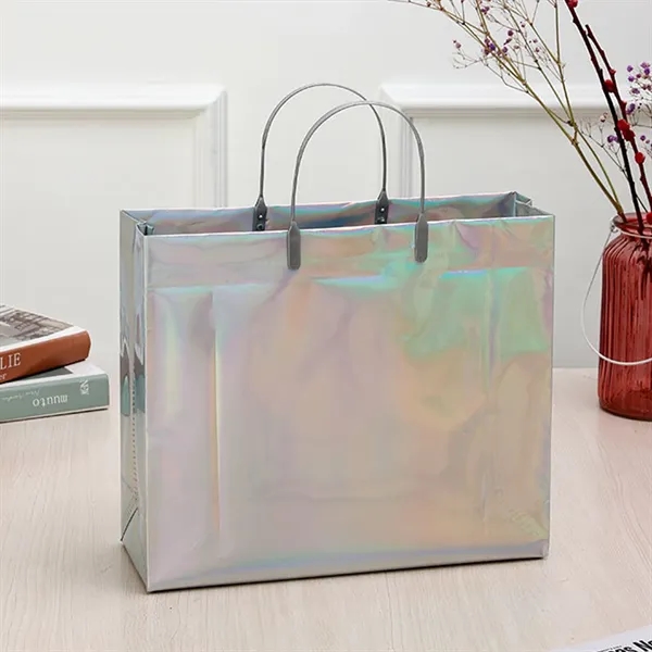 PVC Laser Gift Tote Bag - PVC Laser Gift Tote Bag - Image 2 of 2