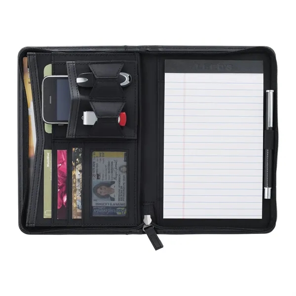 FSC® Mix Pedova™ Jr. Zippered Padfolio - FSC® Mix Pedova™ Jr. Zippered Padfolio - Image 1 of 10