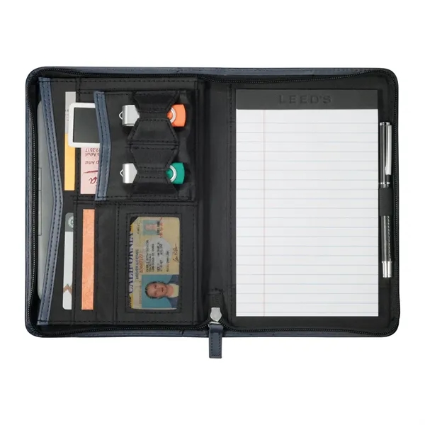 FSC® Mix Pedova™ Jr. Zippered Padfolio - FSC® Mix Pedova™ Jr. Zippered Padfolio - Image 4 of 10
