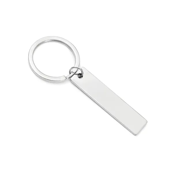 Stainless Steel Tag Key Chain - Stainless Steel Tag Key Chain - Image 2 of 4