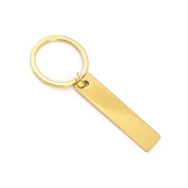 Stainless Steel Tag Key Chain - Stainless Steel Tag Key Chain - Image 4 of 4