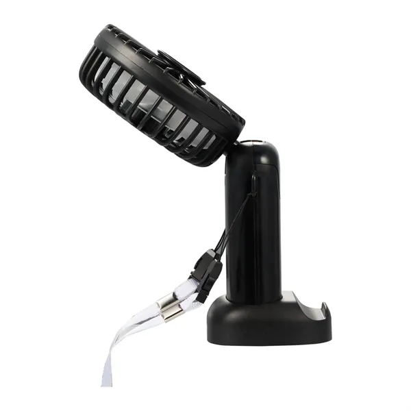 Rechargeable Personal LED Fan - Rechargeable Personal LED Fan - Image 7 of 25