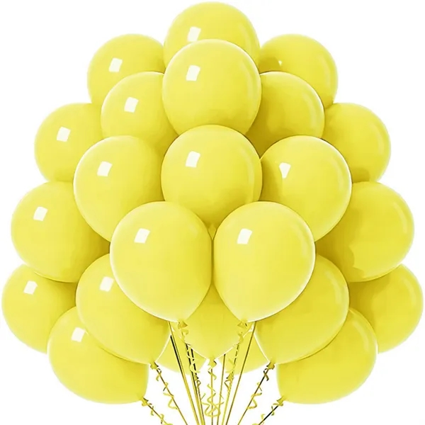 Solid-Color Latex Balloons - Solid-Color Latex Balloons - Image 19 of 53