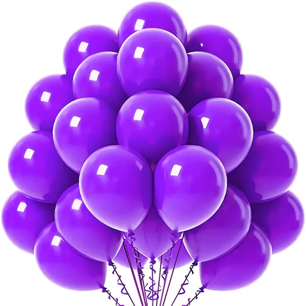 Solid-Color Latex Balloons - Solid-Color Latex Balloons - Image 52 of 53
