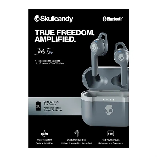 Skullcandy Indy Evo True Wireless Bluetooth Earbud - Skullcandy Indy Evo True Wireless Bluetooth Earbud - Image 3 of 4