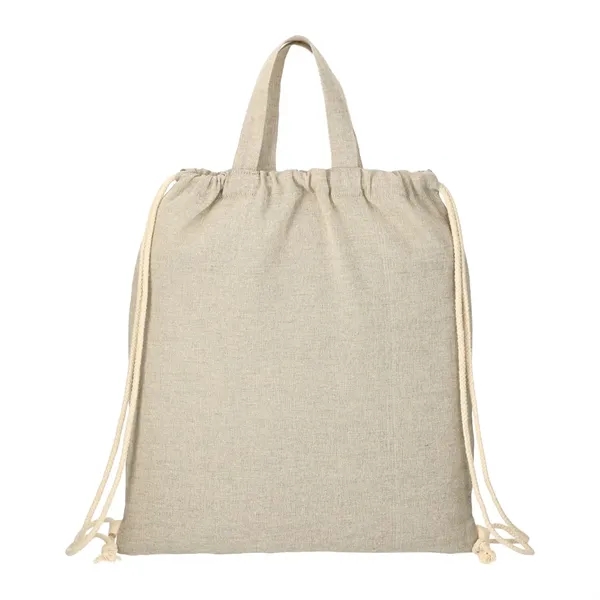 Recycled 5oz Cotton Drawstring Bag - Recycled 5oz Cotton Drawstring Bag - Image 1 of 1